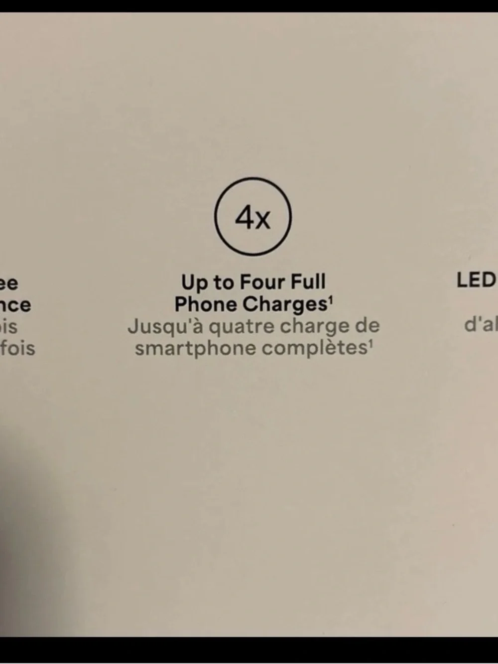 Mophie Powerstation Prime 20 with 20000mAh Power Bank. Color Gray